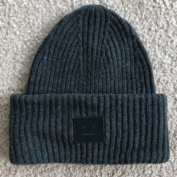 Acne Studios Pansy N Face Wool Beanie